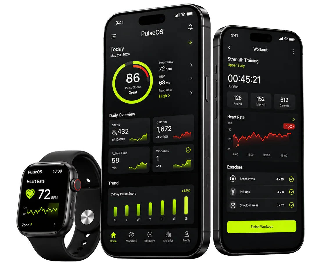 PulseOS concept website